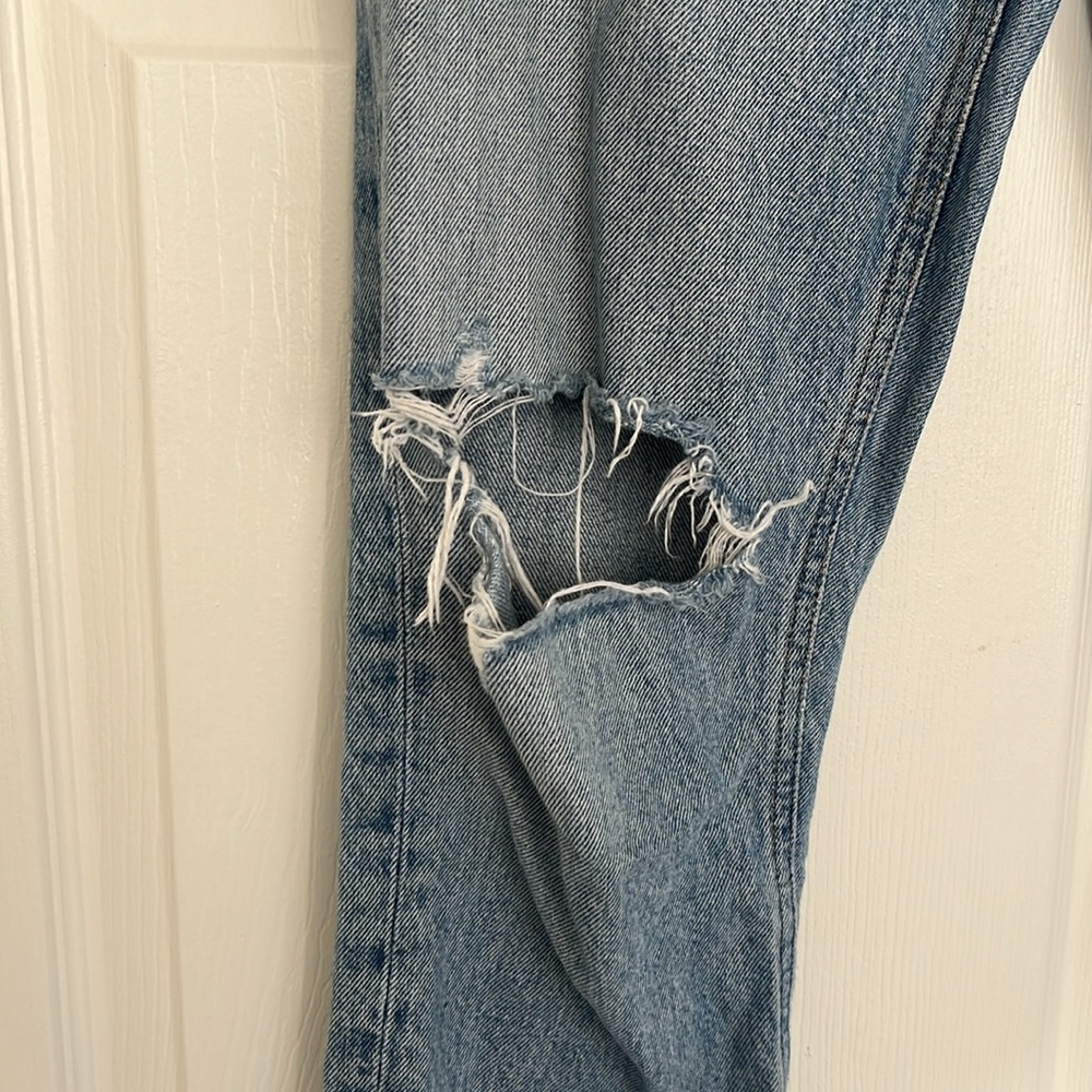 AGOLDE Riley High Rise Crop Pant - distressed - Picture 6 of 13
